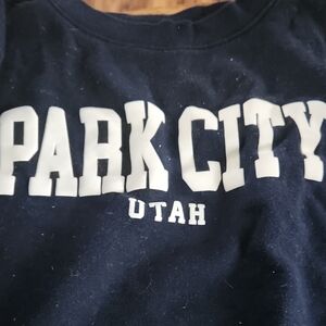 Old Navy Navy Park City Utah Sweatshirt